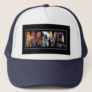 "Marvel-Inspirierter Hut: Mit Superhero-Stil aufrü Truckerkappe