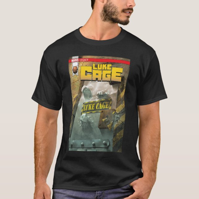 Marvel Luke Cage Breakout Legacy Comic Cover girl T-Shirt (Vorderseite)