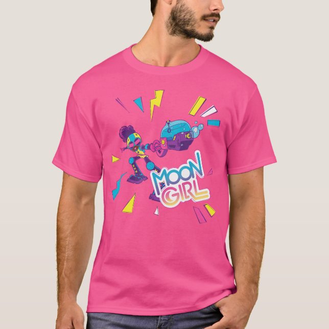 Marvel Moon Girl and Devil Dinosaur Bubble Blaster T-Shirt (Vorderseite)