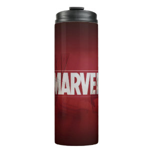 "Marvel Quencher: Superhero Sipper 🦸 ♂️ 💧 Thermosbecher
