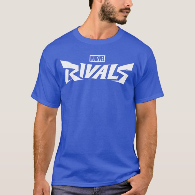 Marvel Rivals White Logo T-Shirt (Vorderseite)