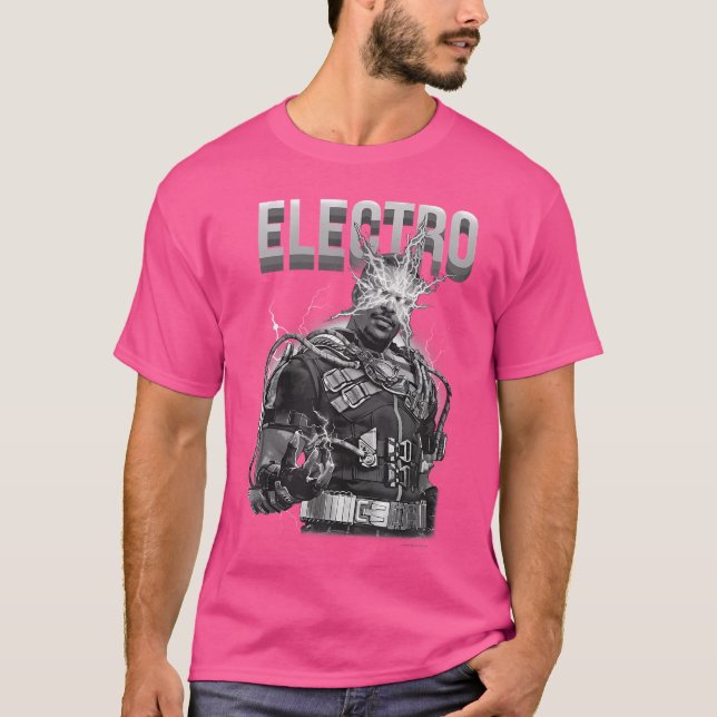 Marvel Spider-Man No Way Zuhause Electro Lightning T-Shirt (Vorderseite)
