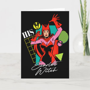 Marvel Valentinstag Paare passend Sein Scharlachro Karte