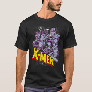 Marvel X Men Vintag Team Retro Graphic T-Shirt