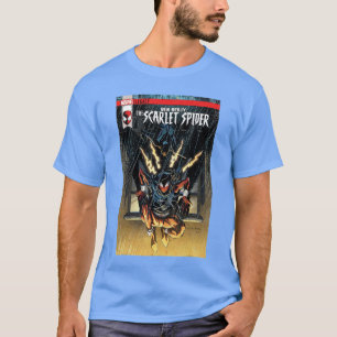 Marvelhe Scharlachrote Spider Senseeinzelner Comic T-Shirt