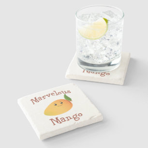 Marvelous Mango Steinuntersetzer