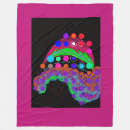 Marvelous Miss Funny Girl Fleecedecke