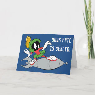 MARVIN DER MARTIAN™ Reitrakete Karte