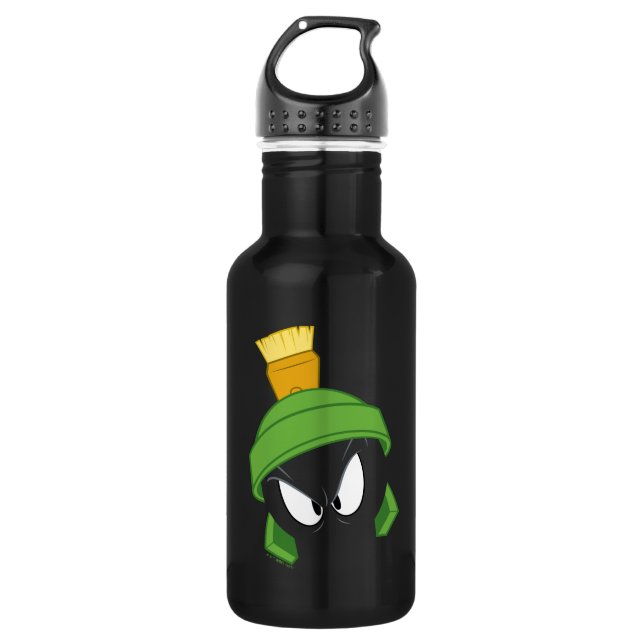 MARVIN DER MARTIAN™ WEGE EDELSTAHLFLASCHE (Vorderseite)