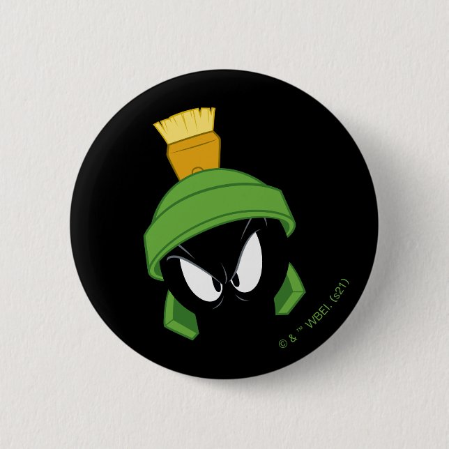 MARVIN DER MARTIAN™-Wutfront Button (Vorderseite)