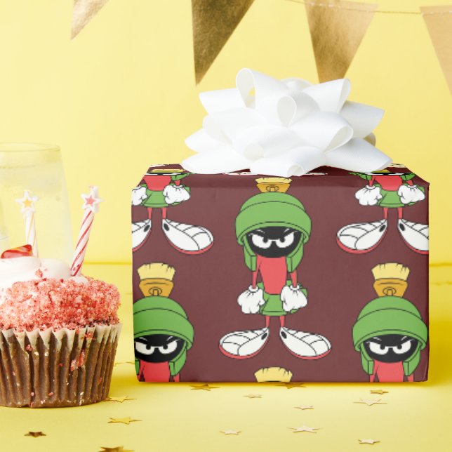 MARVIN DER MARTIANER™ Verärgert Geschenkpapier (Geburtstagsparty)