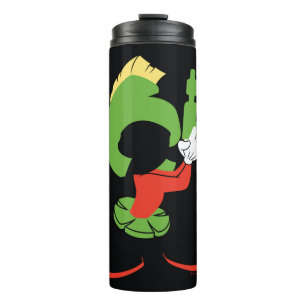 MARVIN DIE MARTIAN™-Silhouette mit Raygun Thermosbecher