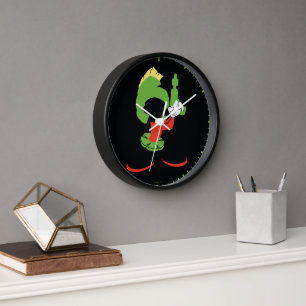 MARVIN DIE MARTIAN™-Silhouette mit Raygun Uhr
