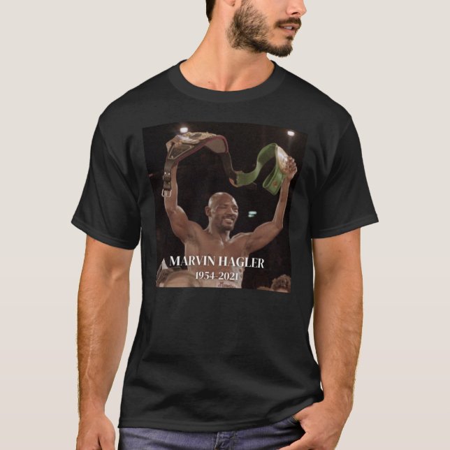 Marvin Hagler Classic T-Shirt (Vorderseite)