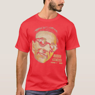 MARVIN Horror-Moderator Shock-Theater Chicago WBKB T-Shirt