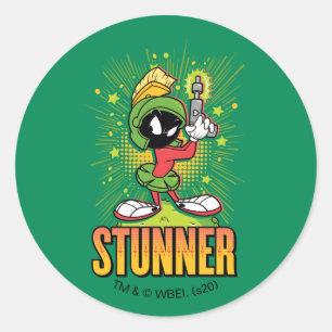 MARVIN MARTIAN™ - Stunner Runder Aufkleber