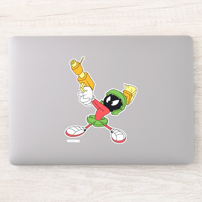 MARVIN THE MARTIAN™ Aiming Laser Aufkleber (Computer)