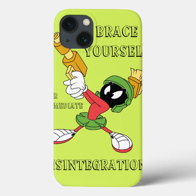 MARVIN THE MARTIAN™ Aiming Laser Case-Mate iPhone Hülle (Rückseite)