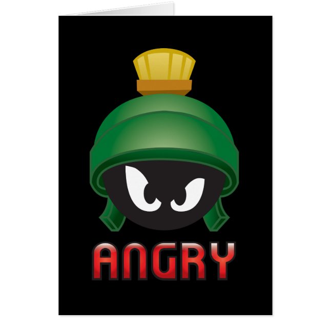 MARVIN THE MARTIAN™ Angry Emoji (Vorne)