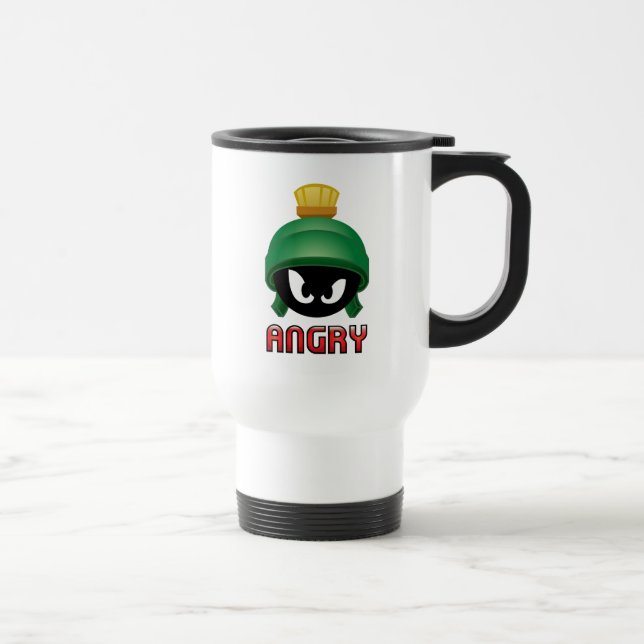 MARVIN THE MARTIAN™ Angry Emoji Reisebecher (Rechts)