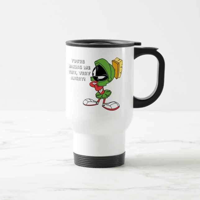 MARVIN THE MARTIAN™ Annoyed Reisebecher (Rechts)