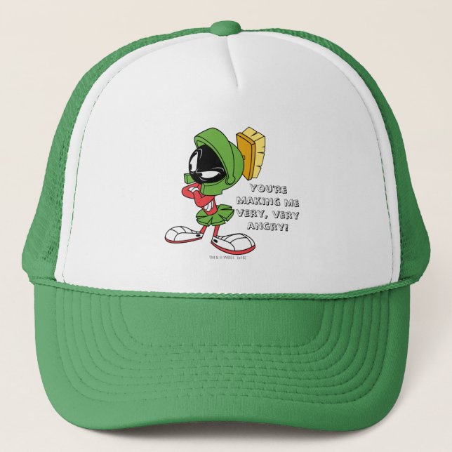 MARVIN THE MARTIAN™ Annoyed Truckerkappe (Vorderseite)