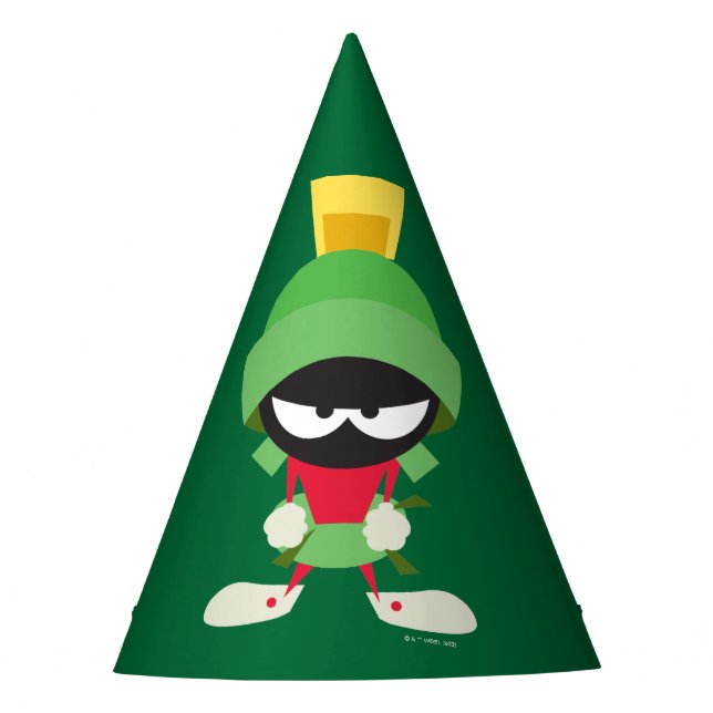 MARVIN THE MARTIAN™ bereit zum Angriff Partyhütchen (Vorderseite)