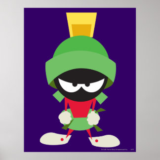 MARVIN THE MARTIAN™ bereit zum Angriff Poster