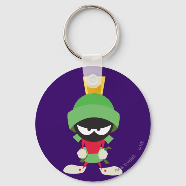 MARVIN THE MARTIAN™ bereit zum Angriff Schlüsselanhänger (Vorderseite)