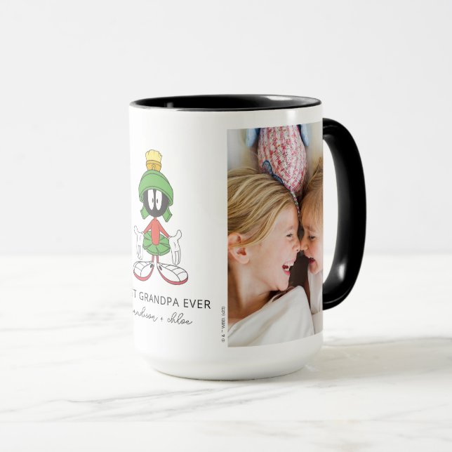 MARVIN THE MARTIAN™ | Bestes Opa-Foto Tasse (VorderseiteRechts)