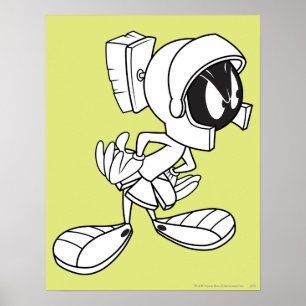 MARVIN THE MARTIAN™ Blickweg Poster