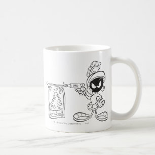 MARVIN THE MARTIAN™ Christmas Tree Pop Gun Kaffeetasse