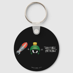 MARVIN THE MARTIAN™ Emoji Equation Schlüsselanhänger