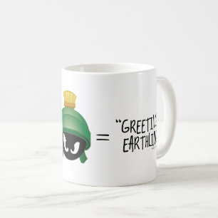 MARVIN THE MARTIAN™ Emoji Equation Tasse