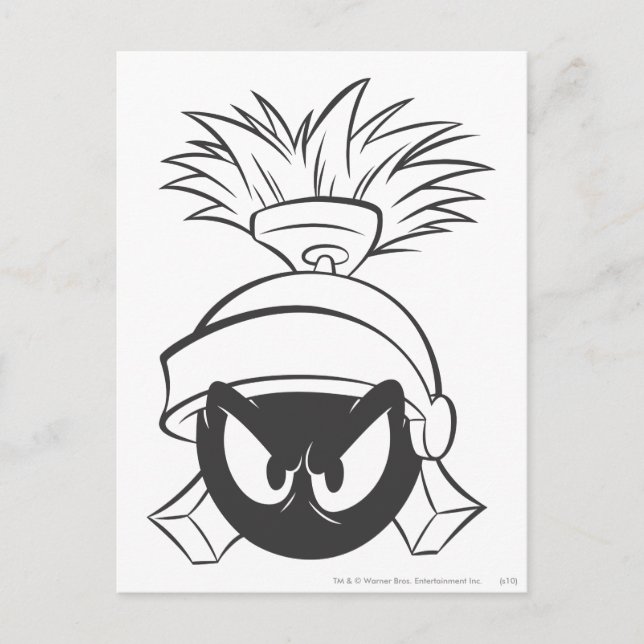 MARVIN THE MARTIAN™ Expressions 5 Postkarte (Vorderseite)
