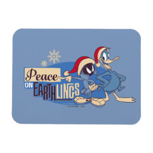 MARVIN THE MARTIAN™ - Frieden den Erdlingen Magnet