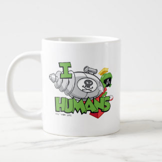 MARVIN THE MARTIAN™ I Laser Humans Jumbo-Tasse