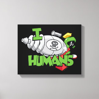 MARVIN THE MARTIAN™ I Laser Humans Leinwanddruck