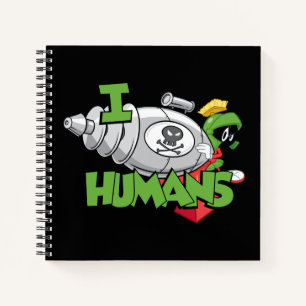 MARVIN THE MARTIAN™ I Laser Humans Notizbuch