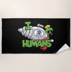 MARVIN THE MARTIAN™ I Laser Humans Strandtuch