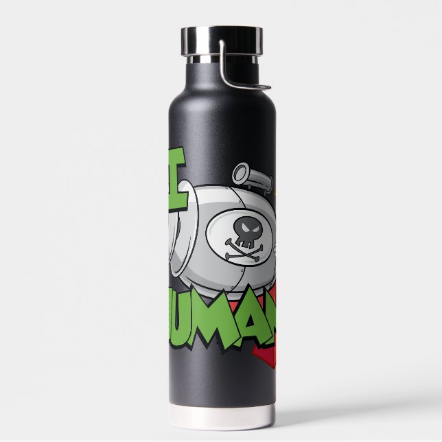 MARVIN THE MARTIAN™ I Laser Humans Trinkflasche (Links)