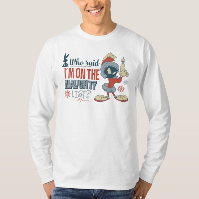 MARVIN THE MARTIAN™ - Ich bin auf der unsicheren L T-Shirt (Vorderseite)