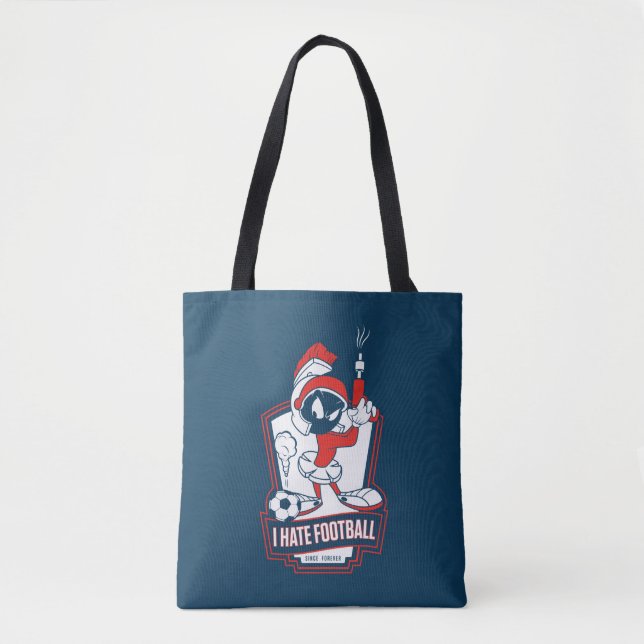 MARVIN THE MARTIAN™ "Ich hasse Fußball" Grafik (Vorderseite)