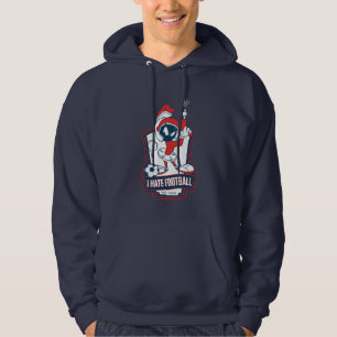 MARVIN THE MARTIAN™ "Ich hasse Fußball" Grafik Hoodie