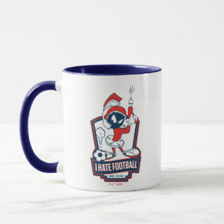 MARVIN THE MARTIAN™ "Ich hasse Fußball" Grafik Tasse