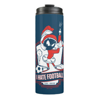 MARVIN THE MARTIAN™ "Ich hasse Fußball" Grafik Thermosbecher