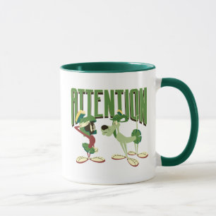 MARVIN THE MARTIAN™ & K-9 "Achtung" Tasse