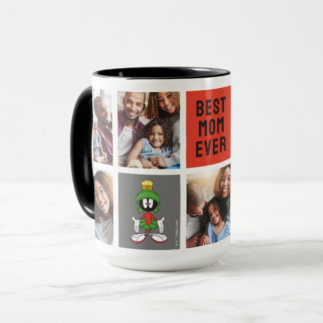 MARVIN THE MARTIAN™ | Mama FotoCollage Tasse (Vorderseite Links)