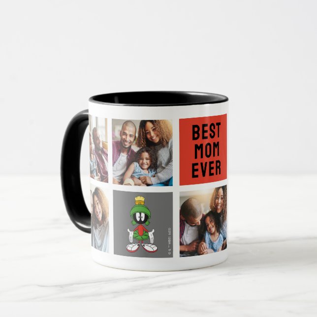 MARVIN THE MARTIAN™ | Mama FotoCollage Tasse (Vorderseite Links)