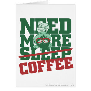 MARVIN THE MARTIAN™ - Mehr Kaffee brauchen
